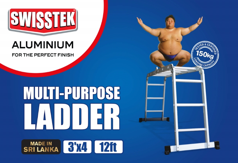 Swisstek - Multi Purpose Ladders - 12ft